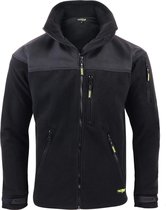 Legendfossil - Fleecejack Visby - Waterafstotend - Anti Pilling - Black Grey - XXXL