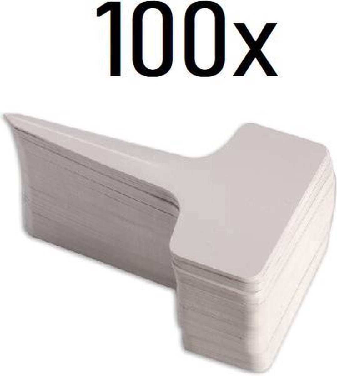 Jumada's - Plantenetiketten - 100 STUKS - Premium Kwaliteit - 10 x 6 cm - Moestuin - Plantenlabels - Plant Stekers - Plant Labels - Plant Etiketten - Tuinieren