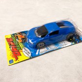 Drive Racing - blauwe speel raceauto - lengte 22 cm