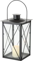 Lot De 2 Lanternes Décoratives à Bougies LED Style Européen - Pour Intérieur Et Extérieur, 12.7 Cm De Hauteur, Lumière Scintillante Dorée - 14