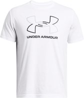 Under Armour UA GL FOUNDATION UPDATE SS Heren Sportshirt - Wit - Maat XL