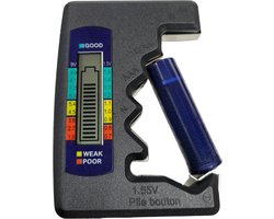 Batterijtester - batterijtester voor alle baterijen - batterij tester analoog - oDaani