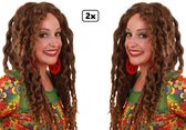 2x Wig Marley dreadlocks - Carnival dreads festival reggae theme party parade cheveux longs