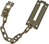 AMIG deurketting - messing - brons - 18 cm - incl schroeven - inbraakbeveiliging