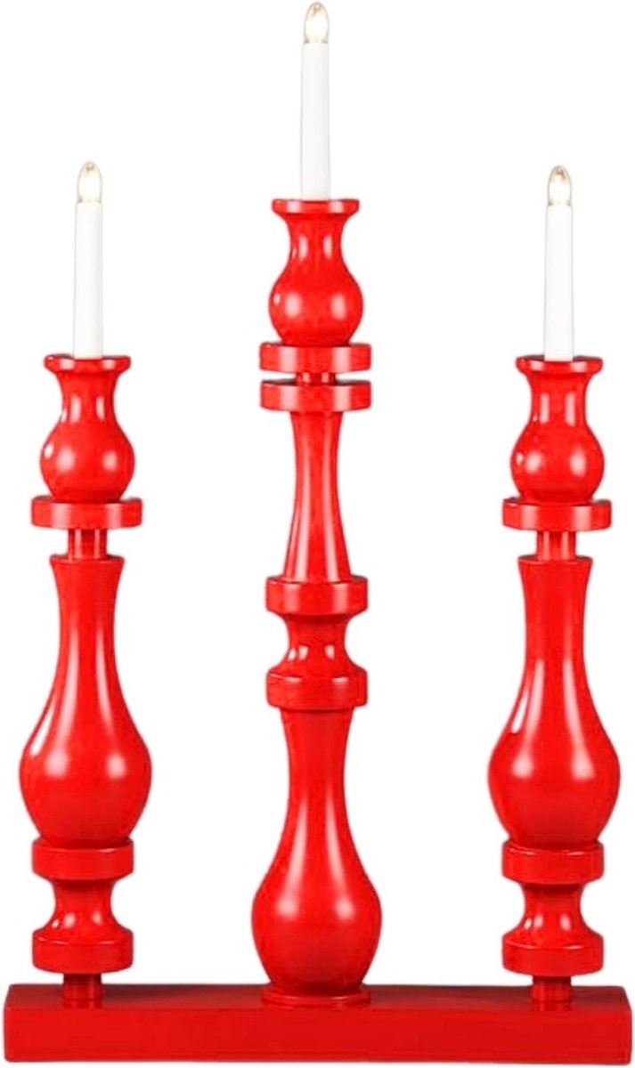 Konstsmide Kandelaar - Rood