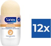 Bol.com Sanex Deo Roller - Dermo Sensitive - 12 x 50 ml aanbieding