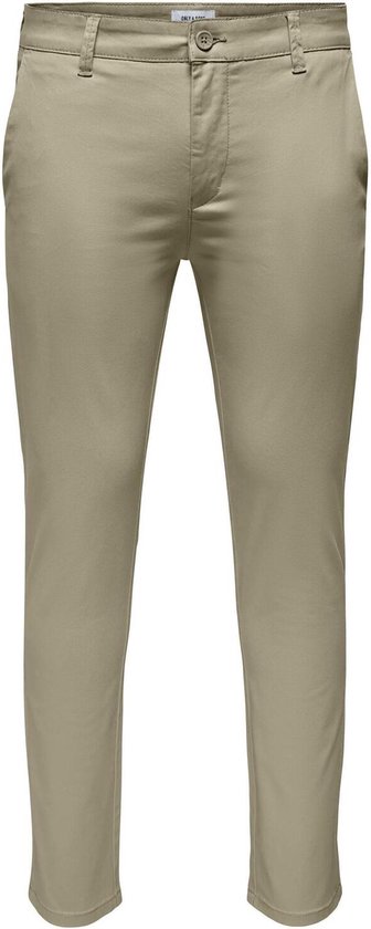 Only & Sons Broek Onsmark Pete Life Slm Chin 0013 Pnt 22027773 Chinchilla Mannen Maat - W28 X L30