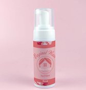 Mousse nettoyante vaginale - ingrédients 100% naturels - parfum rose pour la zone intime - mousse nettoyante yoni