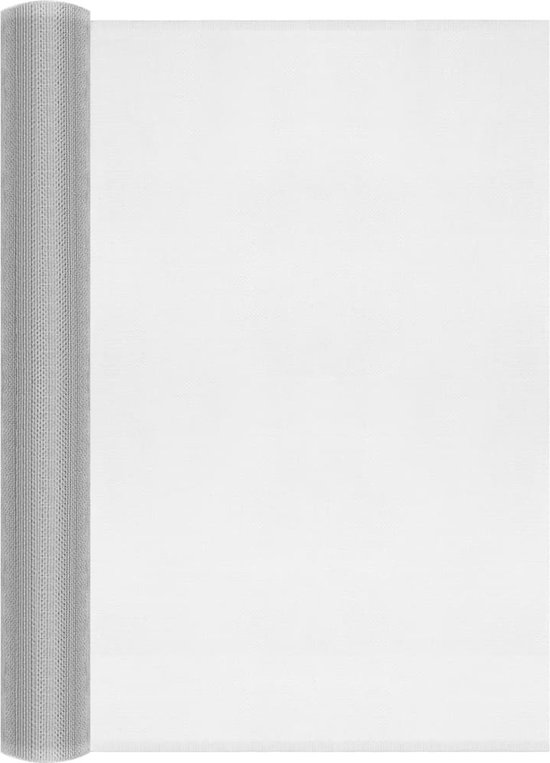 Moustiquaire vidaXL - Moustiquaire - Grillage 100 x 2000 cm - Aluminium Argenté
