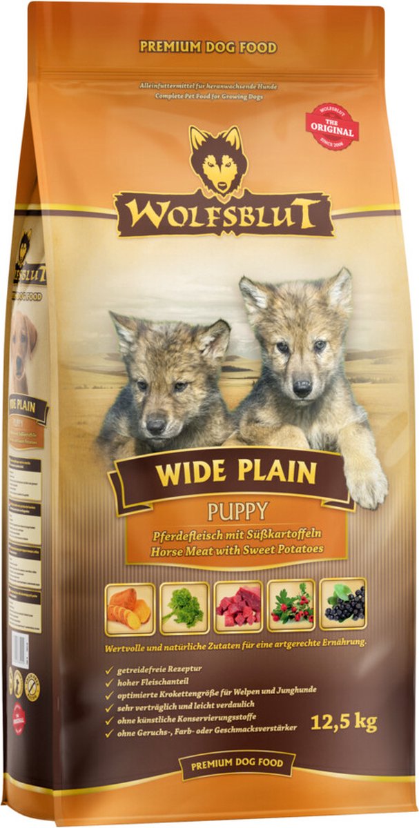 Wolfsblut Wolfsblut Wide Plain Puppy 12,5 kg
