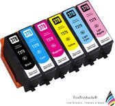 Foxproducts® huismerk 378 / 378XL inktcartridges - 6 Kleuren - Geschikt voor Epson Expression Photo XP-8500 8505, XP-8600 8605 8606, XP-8700 8705, XP-15000