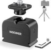 44 Neewer® c -Mini Snelkoppelplaat en Arca Type Basis Kit - Montage voor Field Monitor & LED Lichtstatief - 1/4" 3/8" Schroef - Compatibel met SmallRig NEEWER Kooien - UA024