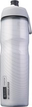 BLENDERBOTTLE - WIT - 710ml INSULATED Hydration / water Halex Sports bidon - Speciale wielrenbidon met uniek mondstuk. Drink vanuit iedere richting.