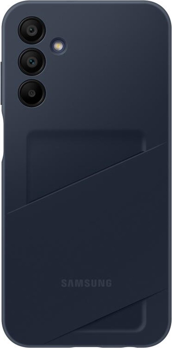 Card Slot Case geschikt voor Samsung Galaxy A15 - Blue Black