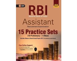 Rbi (Reserve Bank of India) 2020 Assistant 15 Practice Sets