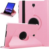 Draaibaar Hoesje - Rotation Tabletcase - Multi stand Case Geschikt voor: Samsung Galaxy Tab A 10.5 inch T590/T595 (2018) - licht roze