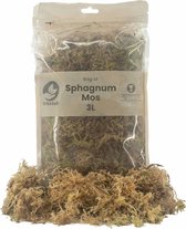 SYBASoil Sphagnum mos 3L - 5-15cm - Hydrocultuur Groeimedium - Lokaal geoogst