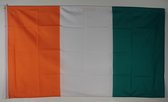 VlagDirect - Ivoriaanse vlag - Ivoorkust vlag - 90 x 150 cm