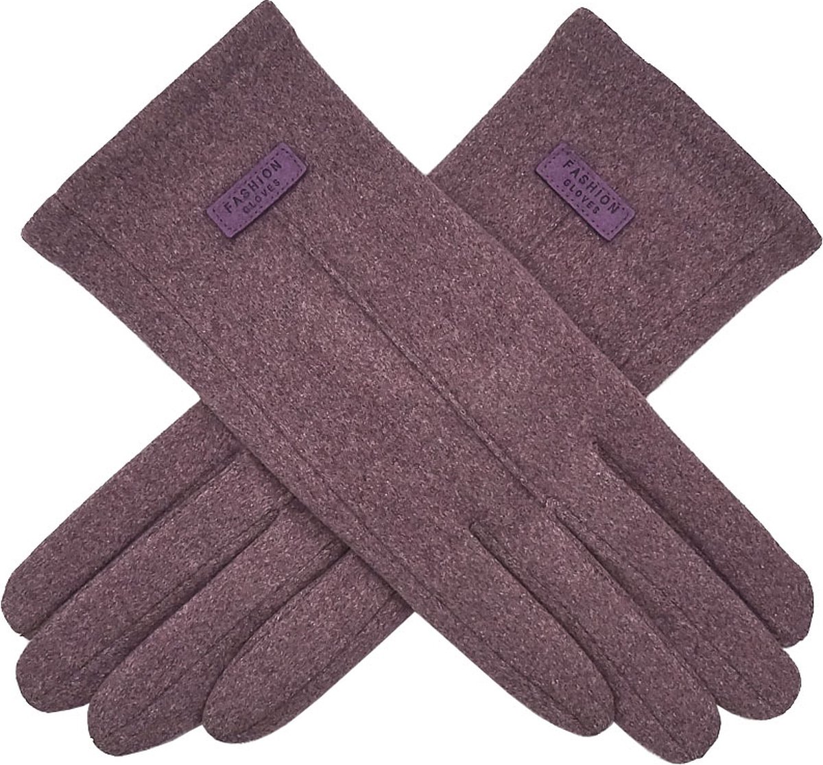 VOLQU® - Handschoenen - Premium Handschoenen Dames - Handschoenen Verwarmd - Wanten - Kerstcadeau voor Vrouwen- Paars