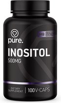 PURE Inositol - 100 vegan capsules - 500mg - vitamine B