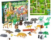 Dierentuin dieren Adventskalenders 2024 - Voor jongens en meisjes - Speelgoed voor kinderen