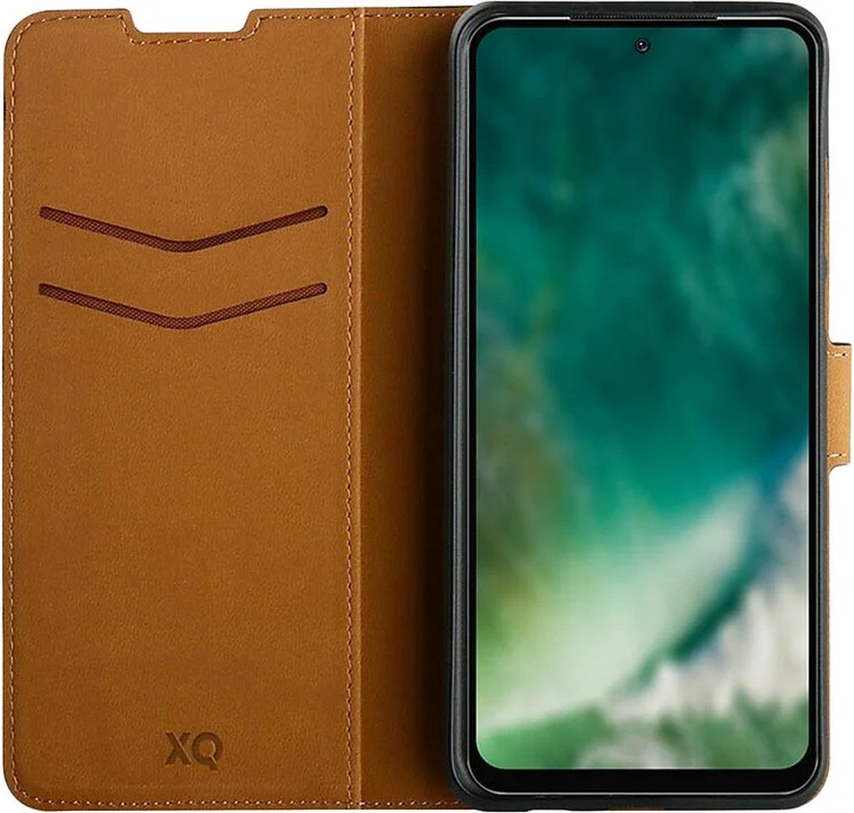 XQISIT Slim Wallet - zwart - voor Motorola Moto G22