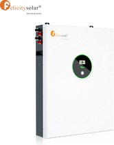 Felicity Solar Thuisbatterij 10 kWh Power Wall 200 ah 48V