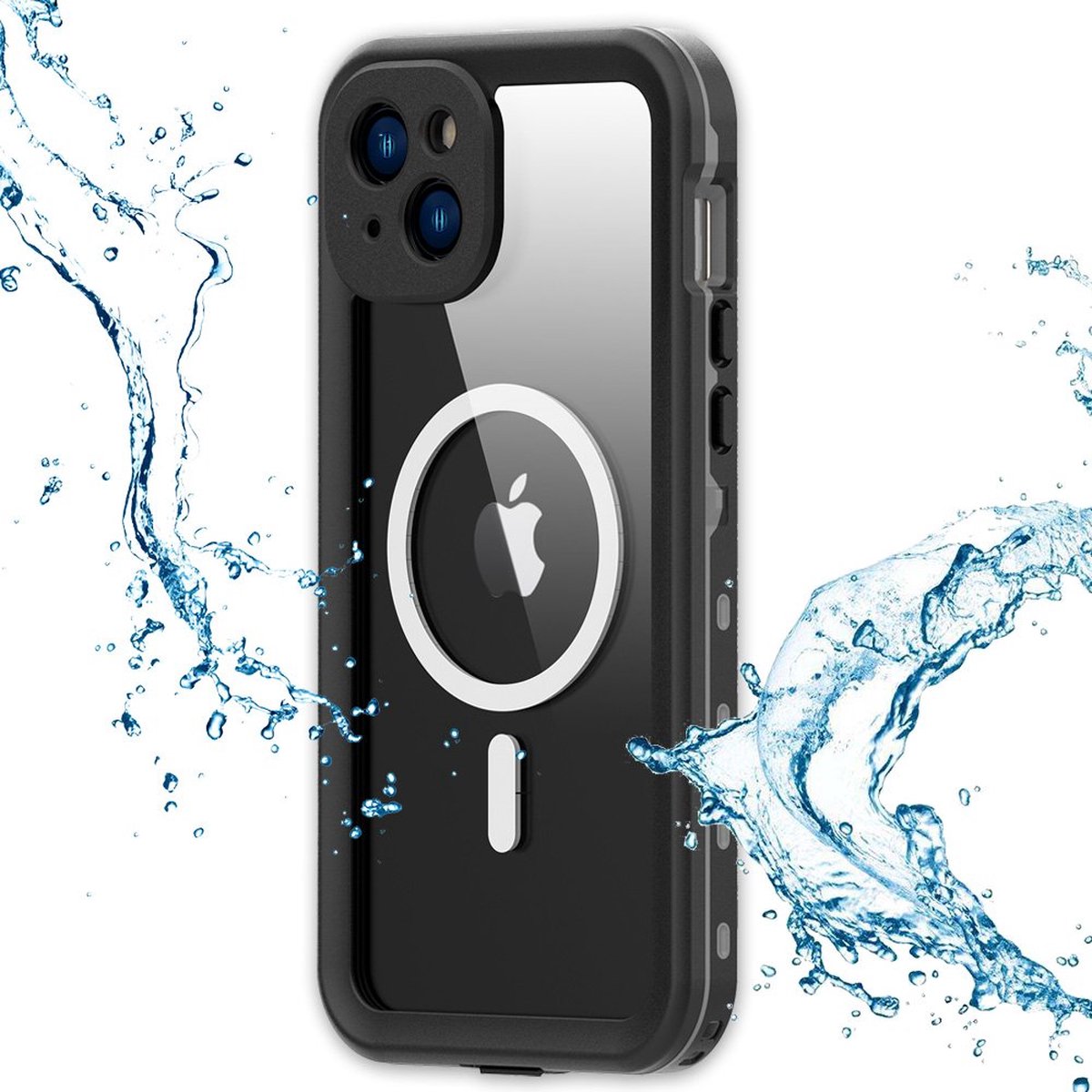 Waterdicht Hoesje iPhone 15 Plus - zwart
