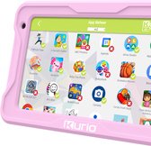 Kindertablet Kurio Lite - 7 inch - Kurio Genius Internetfilter best getest - Oor-en oogbescherming - Veilig online - Ouderlijk toezicht - Appbeheer - Tablettijd instellen - YouTube kids - Android 13 GO - roze