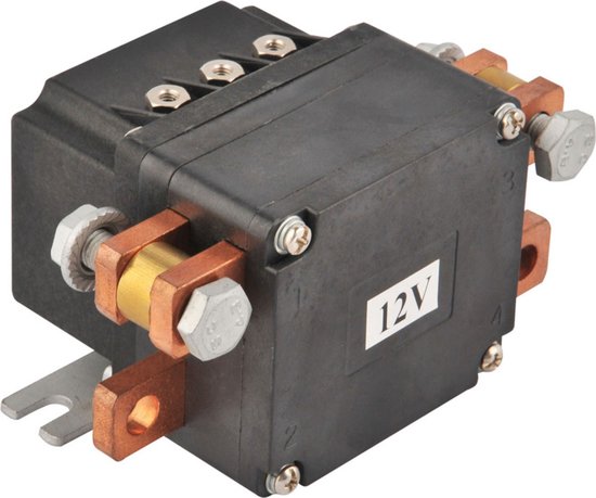 Ctwezoikmt Lier Solenoïde Relais Controle Contactor Box voor 8200-16000LBS Elektrische ATV UTV Lier 12V