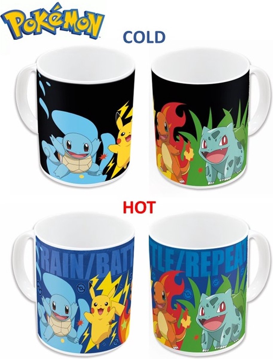 POKEMON Coffret cadeau Pikachu Cahier A5 + Mug + Cartes postales