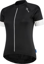 Rogelli Maillot de cyclisme Modesta manches courtes - Femme - Noir / Blanc - Taille L