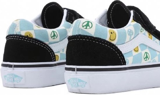 Vans Old Skool V sneakers jr blauw dessin bol