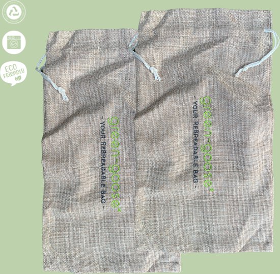 Sac à pain Extra large en coton bio lin bio new living | 44x35cm | 2 x sacs à pain réutilisables | sac de rangement alimentaire | sacs de stockage de pain | Sac à pain Eco