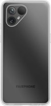 Hoesje Geschikt voor Fairphone 5 Hoesje Siliconen Cover Case - Hoes Geschikt voor Fairphone 5 Hoes Back Case - Transparant