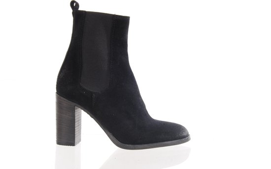 MAURY elegante dames chelseaboot - zwart