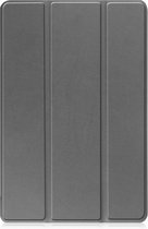 Hoes Geschikt voor Lenovo Tab M10 (3rd gen) Hoes Tri-fold Tablet Hoesje Case - Hoesje Geschikt voor Lenovo Tab M10 (3e gen) Hoesje Hardcover Bookcase - Grijs