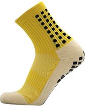 Knaak Grip chaussettes/Chaussettes de sport antidérapantes jaune - Anti ampoules
