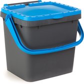 Poubelle Ecoplus 30 litres bleu - poubelle de tri des déchets - poubelle de tri - poubelle