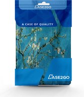 Case2go - Tablet hoes geschikt voor Lenovo Tab M11 - Tri-Fold Book Case - Auto/Wake functie - Witte Bloesem