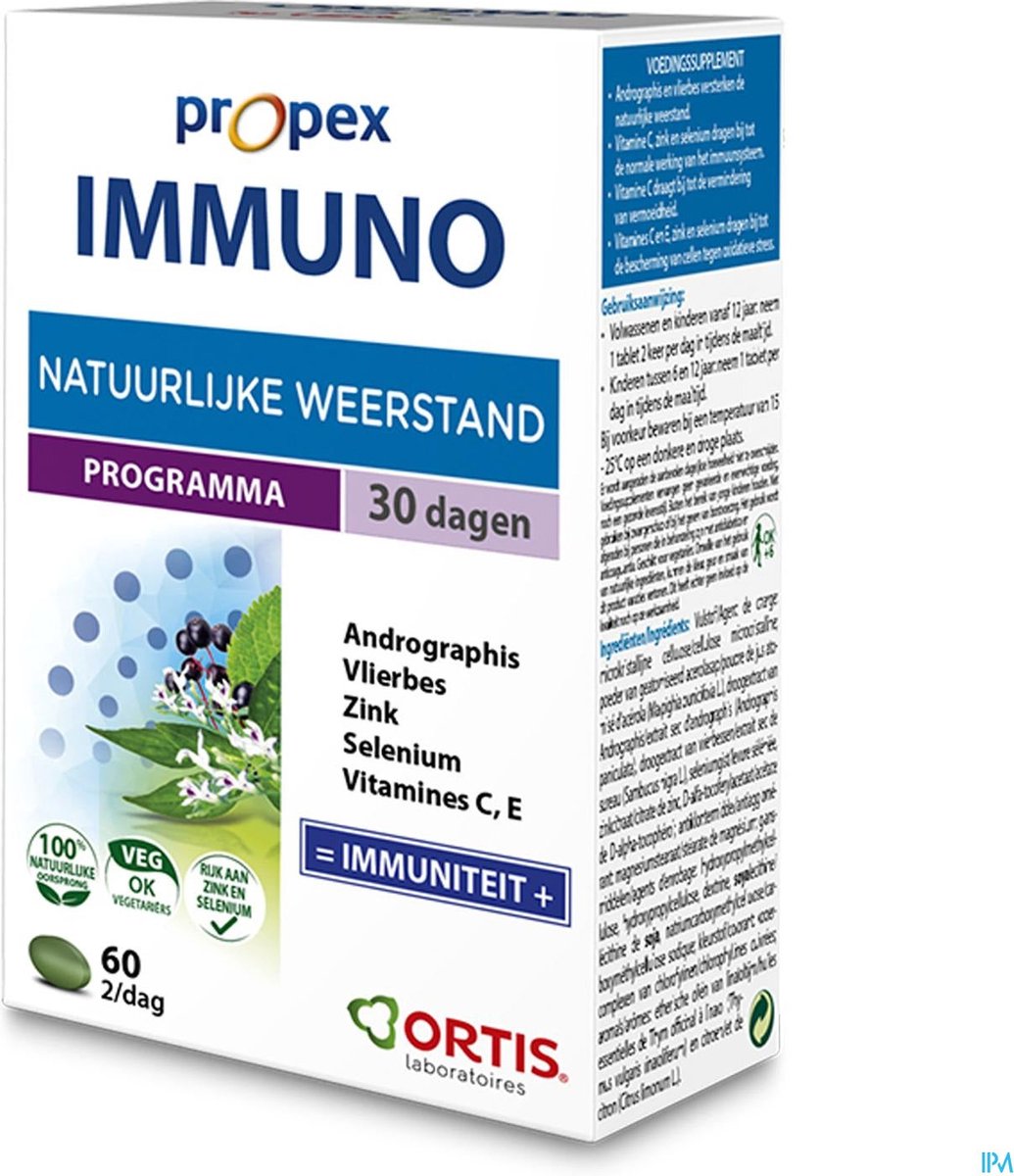 Ortis Tabletten Immuunsysteem Propex Immuno