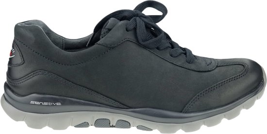 Gabor 56.965.46 - dames sneaker - zwart - maat 37 (EU) 4 (UK)