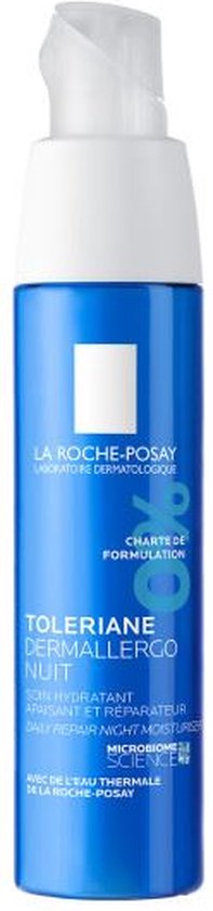 La Roche-Posay Toleriane Dermallergo Nachtcrème 40ml voor (zeer) gevoelige huid met neiging tot allergie