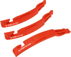Trivio - Fietsgereedschap Bandenlichters Rood Set 3 Stuks