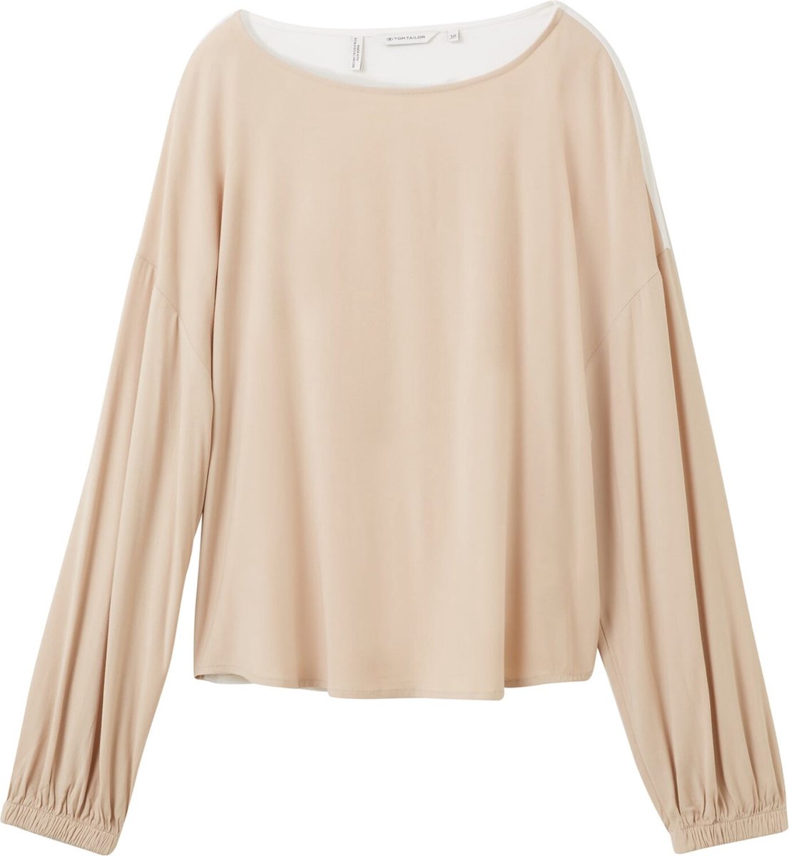Tom Tailor - Vest - Maat 40 - Vrouwen - 11849 Doeskin - Viscose