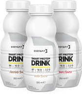 Body & Fit Smart Protein Drinks - Sportdrank - Proteïneshake / Eiwitshakes - Mix Box - 1 tray (6 stuks)