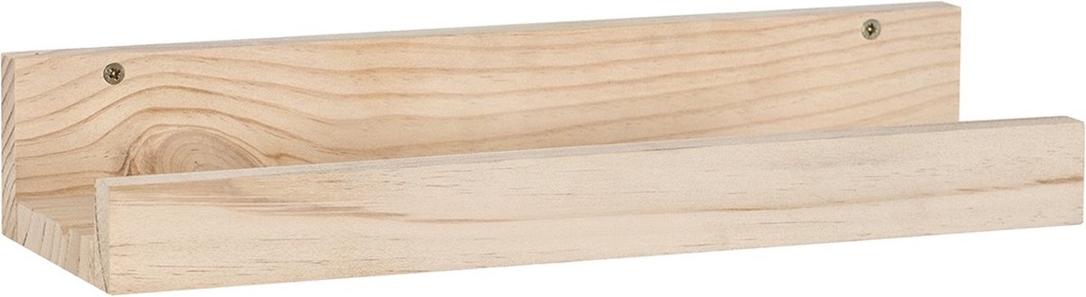 Astigarraga - Wandplank in massief grenen 40x13x7cm