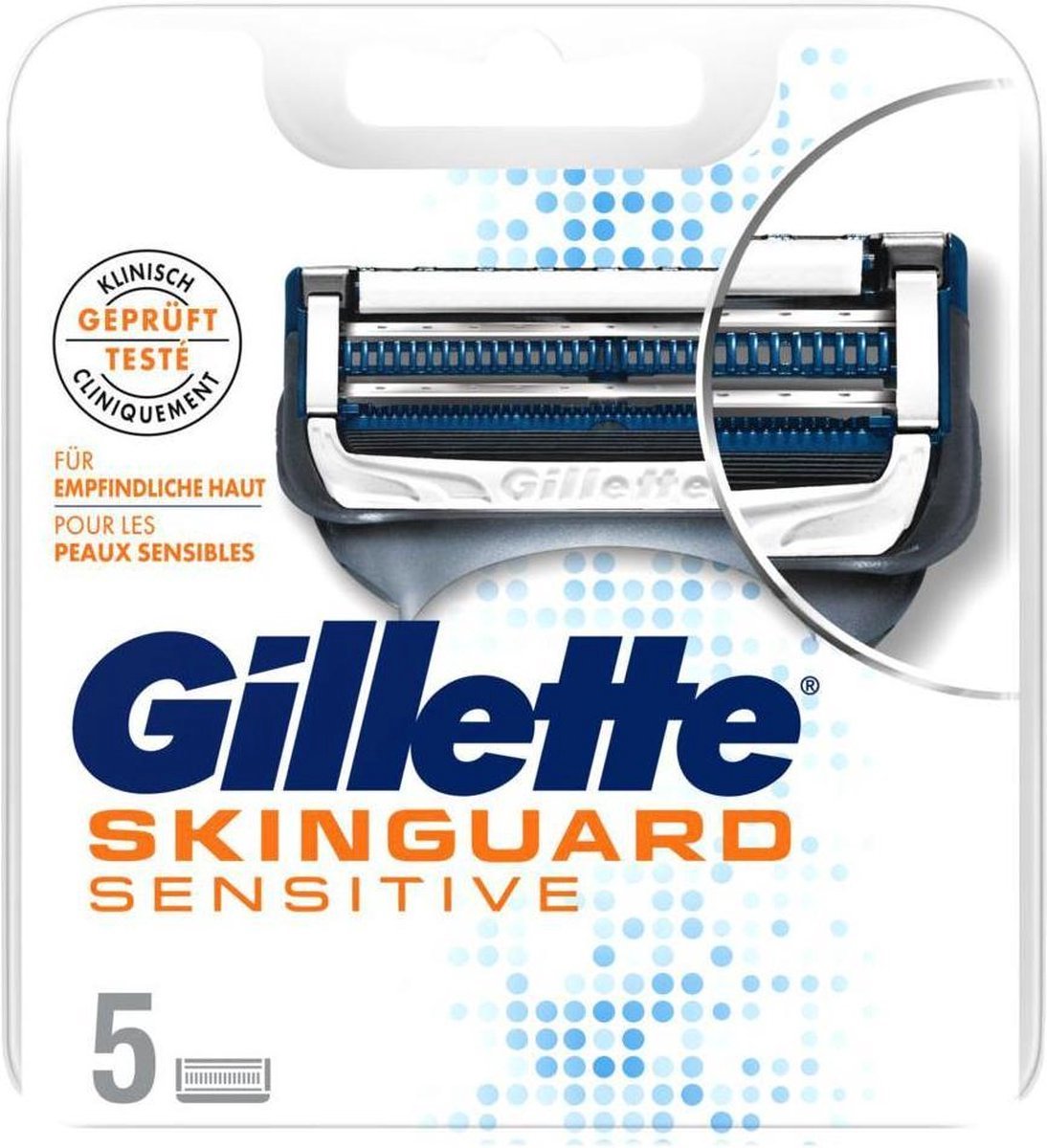 Gillette Fusion SkinGuard Sensitive Razor Blades 5st