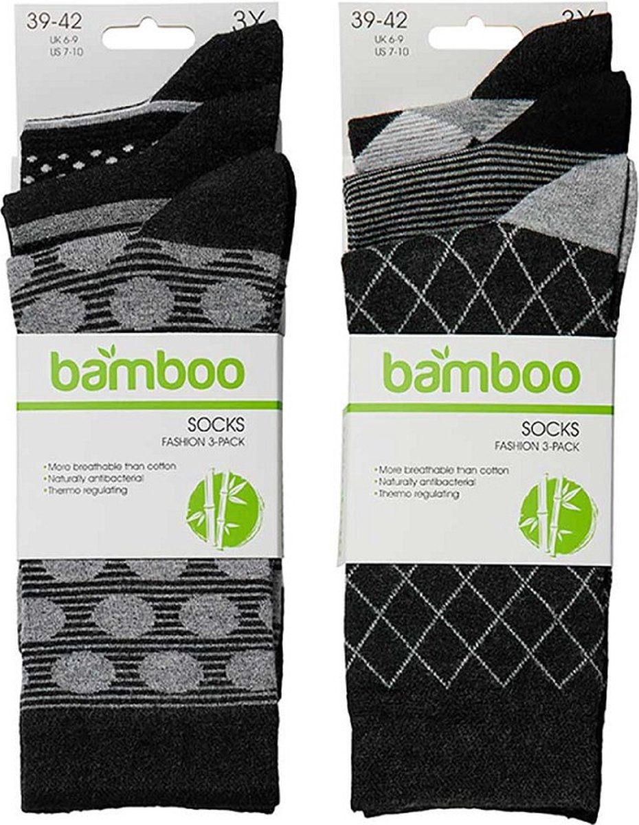Apollo Bamboe Sokken Met Print Marine 6 Paar Maat 43 46 apollo-bamboe-sokken-met-print-marine-6-paar-maat-43-46