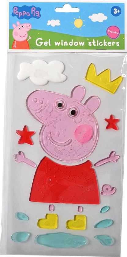 Gel window stickers Peppa Pig - Peppa